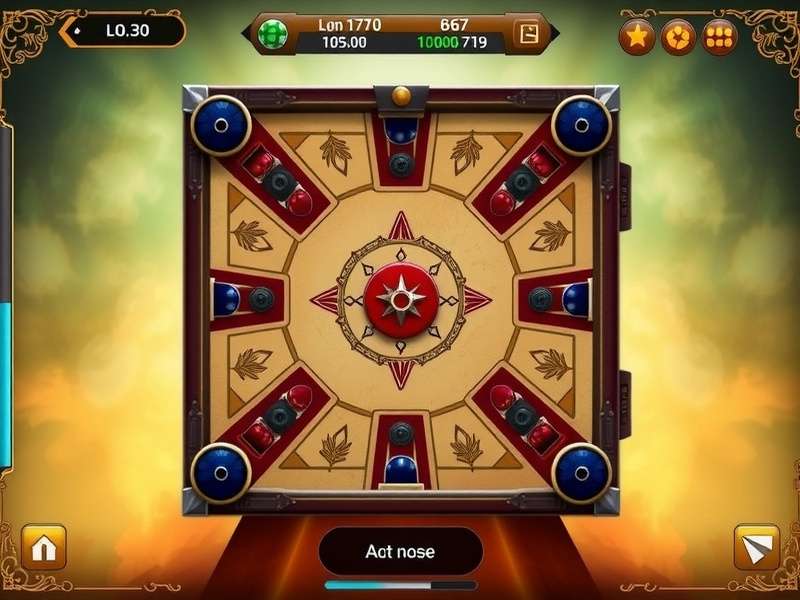 Carrom Titan Slayer Game Screen